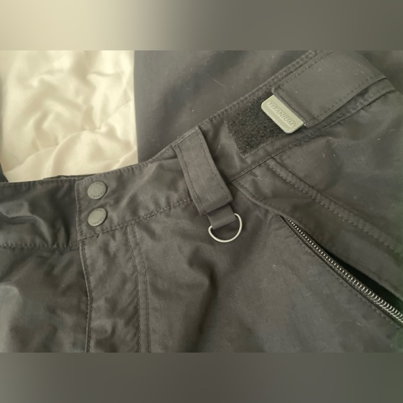 Columbia bugaboo snow pants titanium omnitech black Velcro adjustable lined - Picture 12 of 13